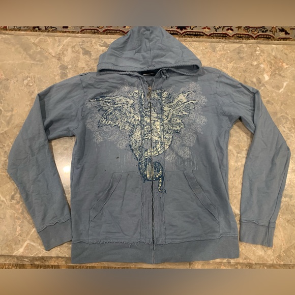 BE ETHIC Men’s Hooded Zip-Up Sweatshirt M - Picture 1 of 5